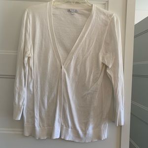 Gap  Cotton White Sweater size Large